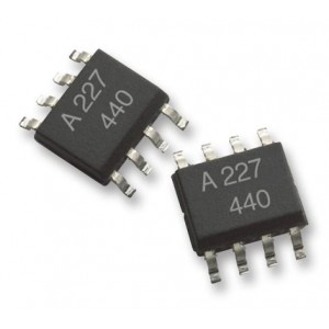 ACPL-227-56BE, Оптопара транзисторный выход, 3кВ, SOIC-8