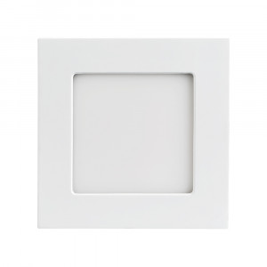 Светильник DL-120x120M-9W Warm White 020127, Тонкая панель 9Вт, белый квадратный корпус. Цвет ТЕПЛЫЙ БЕЛЫЙ 3000K, св.поток 675-720лм, CRI(Ra)>80, угол 120°. Размер 120x120мм, высота корпуса 13мм, установка в отверстие 110x110мм. Питание AC 180-240V, 9Вт, драйвер в комплекте (DC300mA, 20-30V).