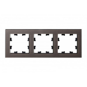 Рамка 3-м AtlasDesign Nature стекло мокко SE ATN320603