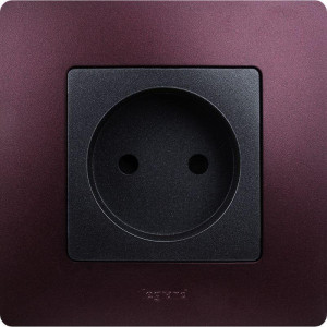 ETIKA Рамка 1 пост сливовая 672561