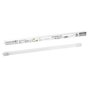 Лампа светодиодная НЛ-Т8-20 Вт-230 В-4000 К–G13, 1200 мм, матовая, стекло, непов. Народная SQ0340-1503