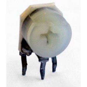 36WR1KLF, Подстроечные резисторы - сквозное отверстие 1K 20% 6mm Single Turn