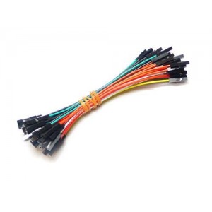 110990032, Принадлежности Seeed Studio  1 pin dual-female jumper wire 100mm 50pcs pack