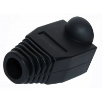 Колпачок изолирующий для разъемов RJ-45, черный 05-1210