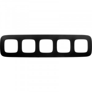 Рамка 5-м Valena Allure универс. матов. черн. 754405