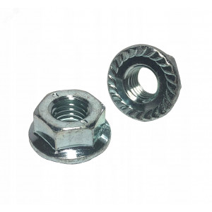 Гайка DIN6923 М10 покрытие цинк 100 шт 3436826-100