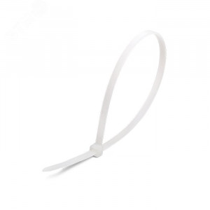 Стяжка нейлоновая КСС -NORD 4х300 (бел) (100шт) 79732