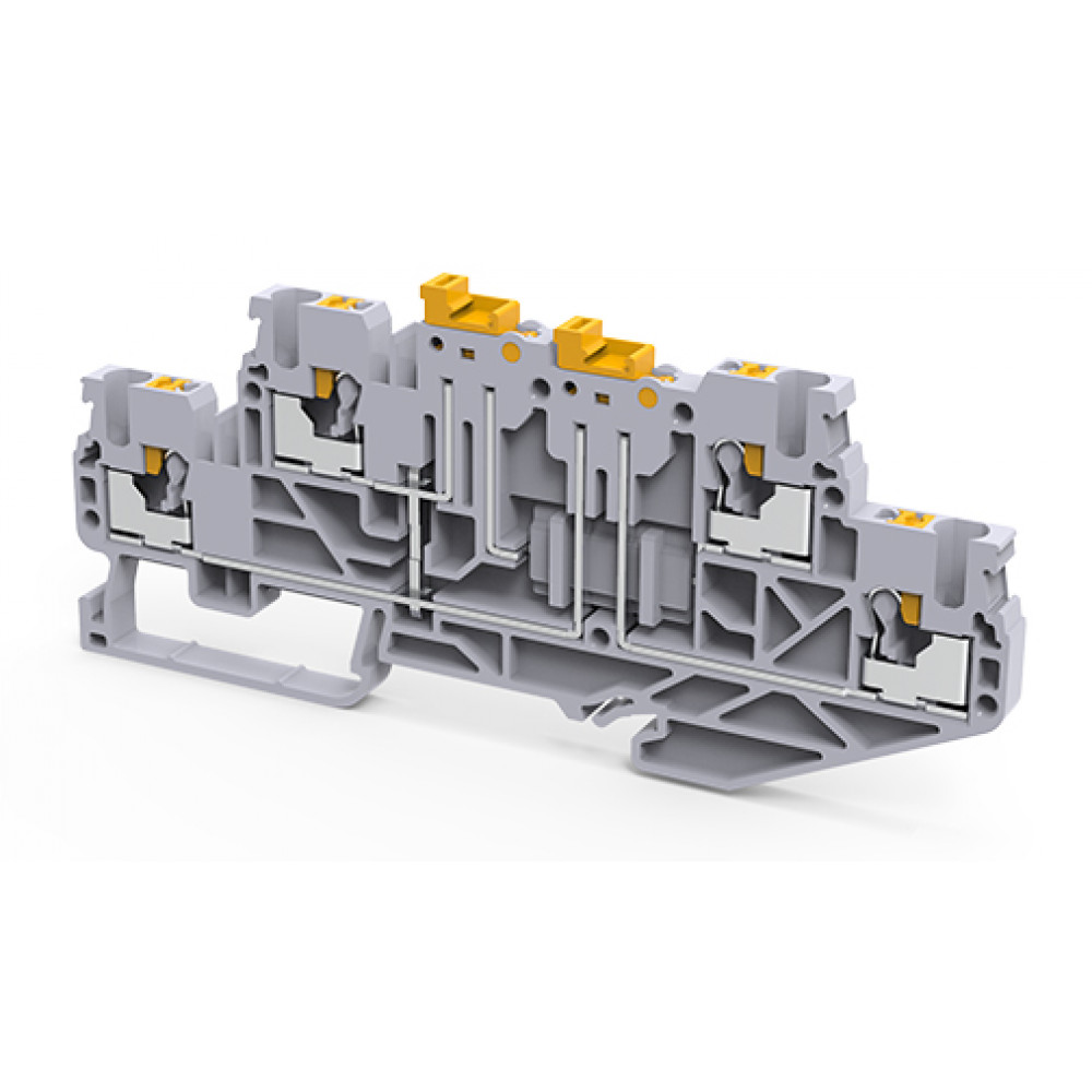 Изображение товара Этажная клемма CPDLK2.5 ConnectWell с двумя размыкателями 16A 500V