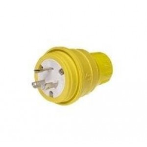 1301470073, Штепсельные вилки и розетки для сетей переменного тока L5-30P 125V BLACK PLUG WATERTITE