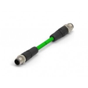 TAD14741111-001, Кабели Ethernet / Сетевые кабели M12D4-MS-MS-PVC TYPE B-0.5M