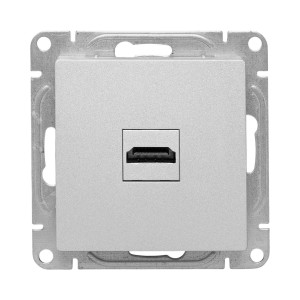 Механизм розетки HDMI, алюминий Эпика EKF UP1-SOA-HDMI