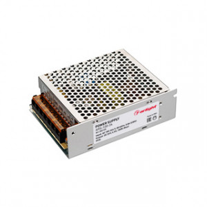 Блок питания ARS-100-24 (24V, 4.2A, 100W) 026123, Источник напряжения с гальванической развязкой для светодиодных изделий. Входное напряжение 185-264 VAC. Выходные параметры: 24 В, 4,2 А, 100 Вт. Встроенный PFC >0,5. Негерметичный алюминиевый сетчатый корпус IP 20. Габаритные размеры длина 130 мм, ширина