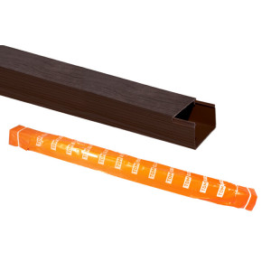 Кабель-канал 40х25 (40м) "ЭКО" 3D (бук) SQ0402-0408