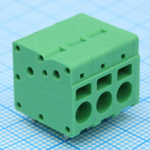 DG271R-5.0-03P-14-00A(H), Клеммник зажимной на плату