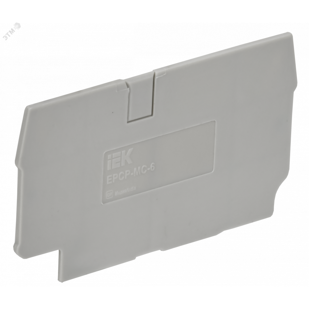 Изображение товара ARMAFIX Заглушка для колодки клеммной CP 10мм2 серая IEK AF-CT20-00-K03-010-ZGL