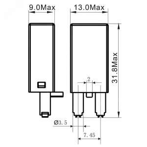 Модуль индикации и защиты, RC-цепочка, 110-240V AC/DC IMD-RC3