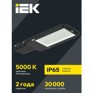 Светильник светодиодный ДКУ 1013-100Д 5000К IP65 IEK LDKU1-1013-100-5000-K03