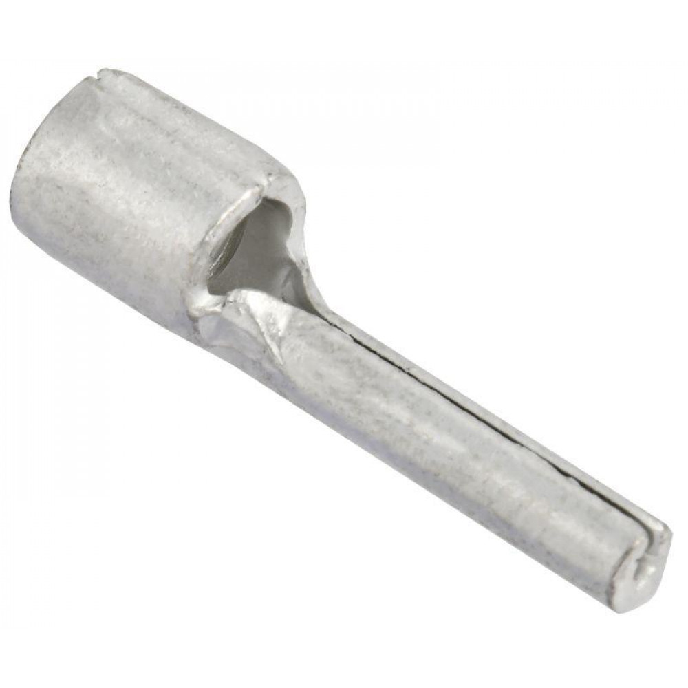 Изображение товара Наконечник штифтовой плоский IEK 6. 0-12 для проводов 100 шт