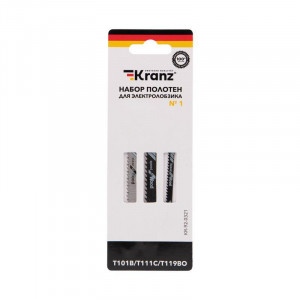 Набор полотен для электролобзика № 1 T101B/T111C/T119BO (3 шт./уп.) KR-92-0321