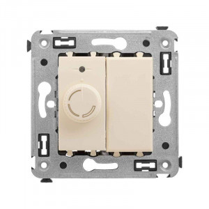 Диммер поворотный в стену, "Avanti", "Ванильная дымка"(кр.1шт) [4405133]