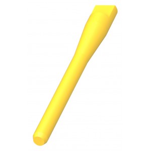 936054-1, Заглушка для соединителей полая прямая полибутилентерефталатная желтая