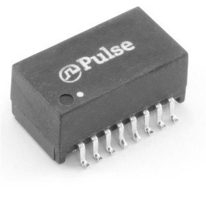 E2467NLT, Трансформаторы звуковой частоты / сигнальные трансформаторы 10Base-T SMD NonPoE .3Ohms 1-Port