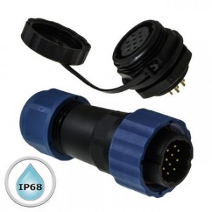 SZC21 10P-M-FB, Разъём герметичный SZC21 10P-M-FB, 10 контактов