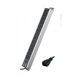 Блок распределения питания (PDU) 0U 16A с индикацией, Вых:12 х C19, Вх:С20 R5V12PIOPCDC19