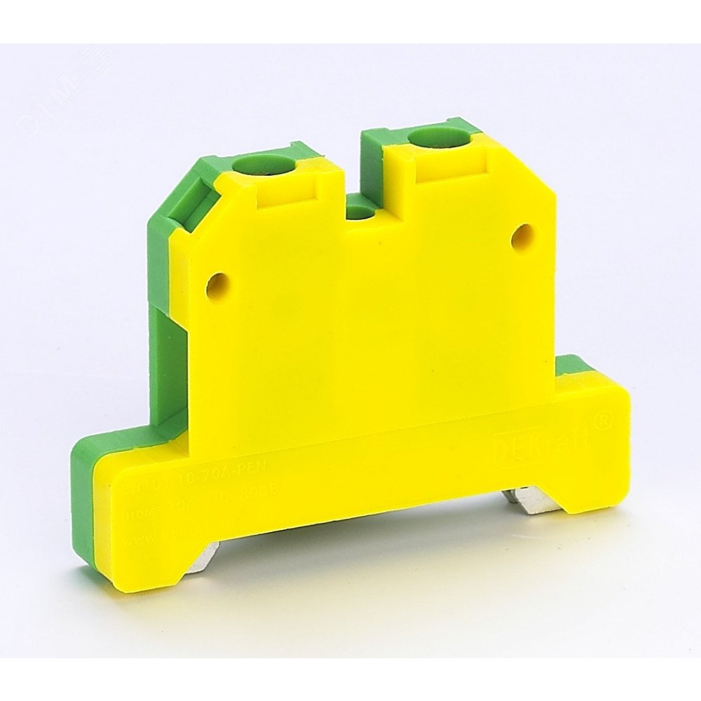 Изображение товара Зажим заземляющий наборный DEKraft 70A 10 мм.кв ЗН-101 32414DEK