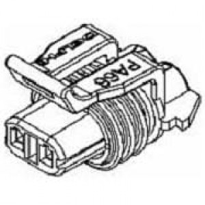 12052646, Автомобильные разъемы 2P FEM CONNECTOR M/P 150 SERIES
