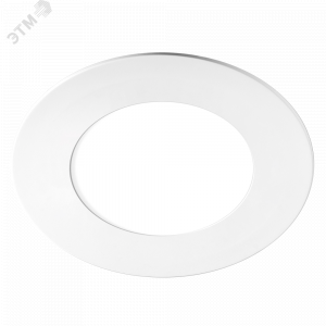 Светильник светодиодный PPL-R WH 3Вт 4000К IP40 d90мм ДВО встраив. ультратонкий кругл. 5008427A