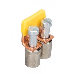 Соединительная перемычка IVB WK 4 - 2, Соединительная перемычка, 2 полюса, неизолированная, винтовая, для клемм: WK 4/U; WK 4TKS