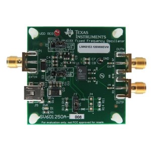 LMK61E2-125M00EVM, Инструменты для разработки часов и таймеров LMK61E2-125M00EVM