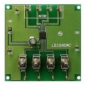 LB1846MCGEVB, Средства разработки интегральных схем (ИС) управления питанием EVAL BD for LB1846MC