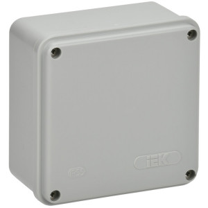 Коробка расп. КМ41260 о/п 100х100х50мм IP55 серая UKO11-100-110-050-K41-55S