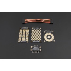 DFR0129, Средства разработки тактильных датчиков Capacitive Touch Kit for Arduino