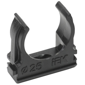 ELASTA Держатель с защелкой CF25 черный (10шт/компл) CTA10D-CF25-K02-010