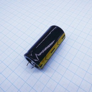 JNE1J472M10002500500, Конденсатор алюминиевый электролитический с защелкиваемыми выводами 4700мкФ 63В ±20% (25 X 50мм)  выводы 10мм 2000час 105°С россыпь