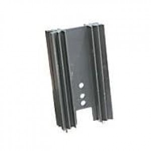 531302B02500G, Радиаторы Extruded Style Heatsink with Notched Base for TO-202, Radial Fins, Vertical Mounting, 8 n Thermal Resistance, Black Anodized, 2.67mm Hole, 63.5mm