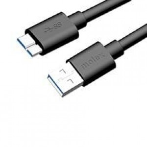 68789-0041, Кабели USB / Кабели IEEE 1394 USB3.0 A-MtoMicroB-M Blk 1m