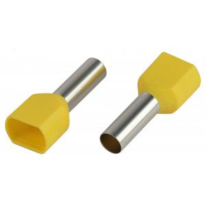 Наконечник-гильза с изолированным фланцем (упаковка 10 шт.) NO-225-17 (двойной) НШвИ(2) 6,0-14 Б0063322