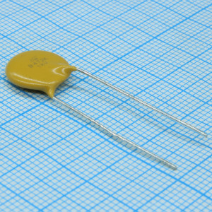 CT81N12Y5P1D472KSE, Конденсатор керамический 4700пФ 1000В Y5P ±10% радиальный D12X3.5мм