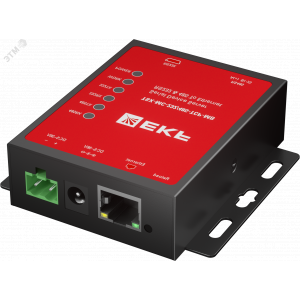 Преобразователь RS-232/485 в Ethernet, Modbus TCP/RTU/ASCII TSX EKF