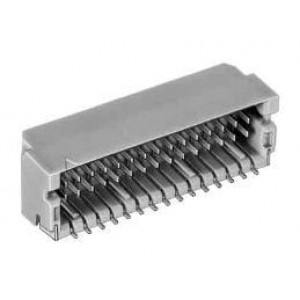 DF20F-40DP-1H(59), Проводные клеммы и зажимы 40P DBL ROW PIN HDR R/A SMT