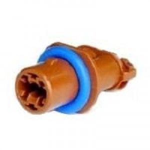 15345129, Автомобильные разъемы ASM CONN 2 F LP SOC HARDSHELL BRN SLD