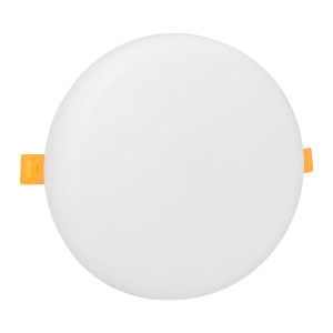 Светодиодный встраиваемый даунлайт безрамочный ДВО 1109 круглый 24Вт 6500K IP20 LUMA EKF