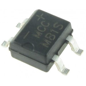 MB1S-TP, Мостовые выпрямители .5A 100V
