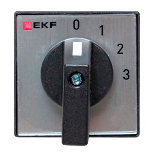 Переключатель кулачковый ПК-1-102 25А 2P -0-1-2-3- IP65 EKF