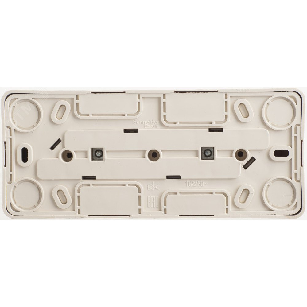 Изображение товара Розетка 3-м ОП Этюд 16А IP20 250В без заземл. без защ. шторок сосна SE PA16-009D