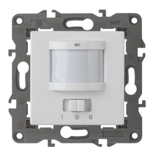 14-4103-01 Датчик движения 2-проводной, 180-240В, 200Вт, IP20, Elegance, белый (6/60/1920) Б0034352